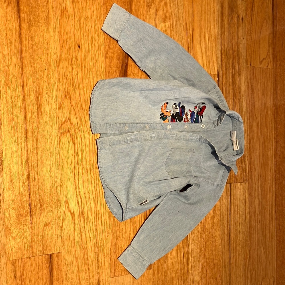 Mickey and Company lightweight denim shirt.